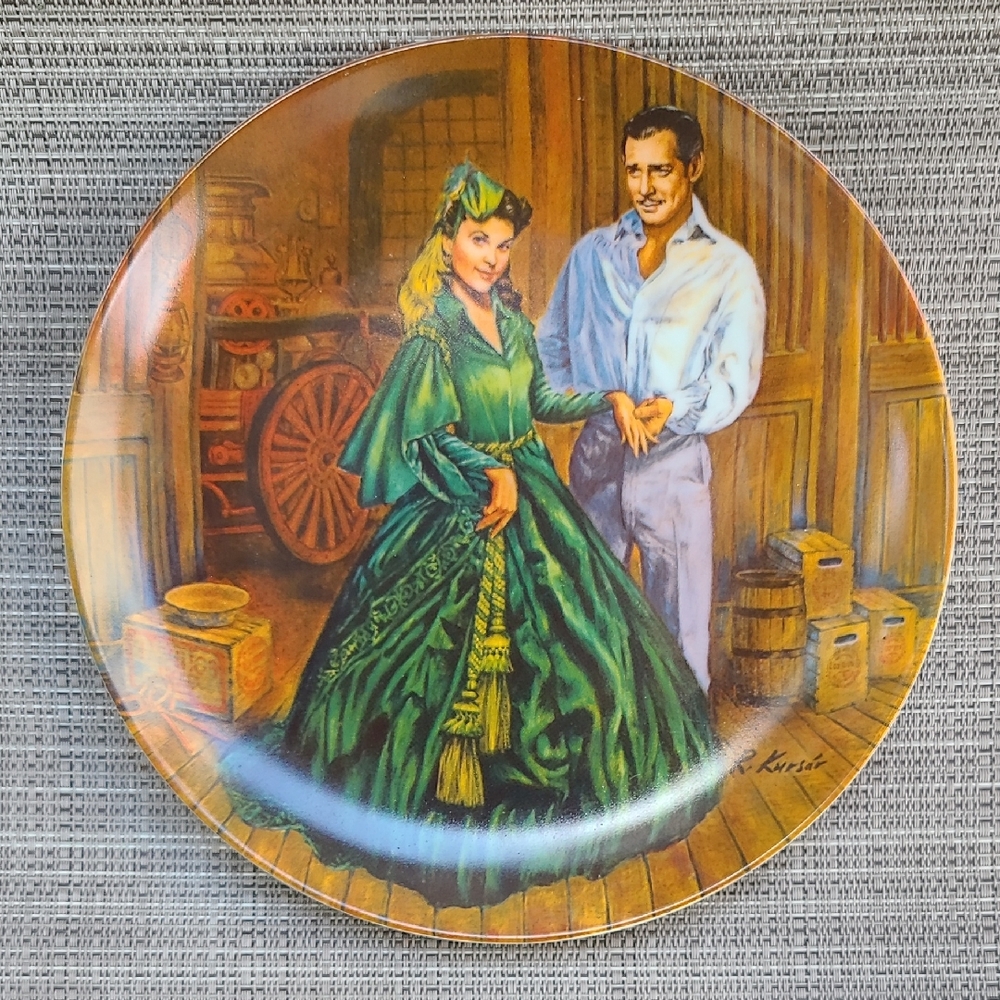 "Gone With The Wind" Collector's Plate